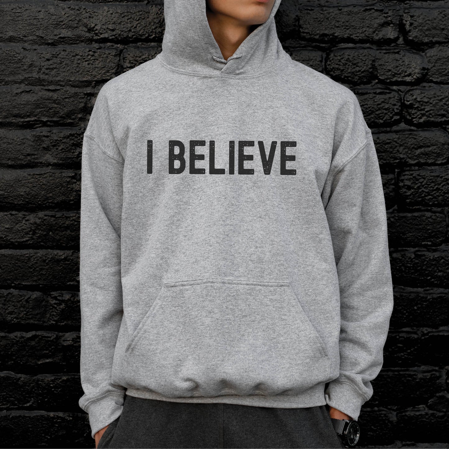 I Believe Christian Unisex Hoodie