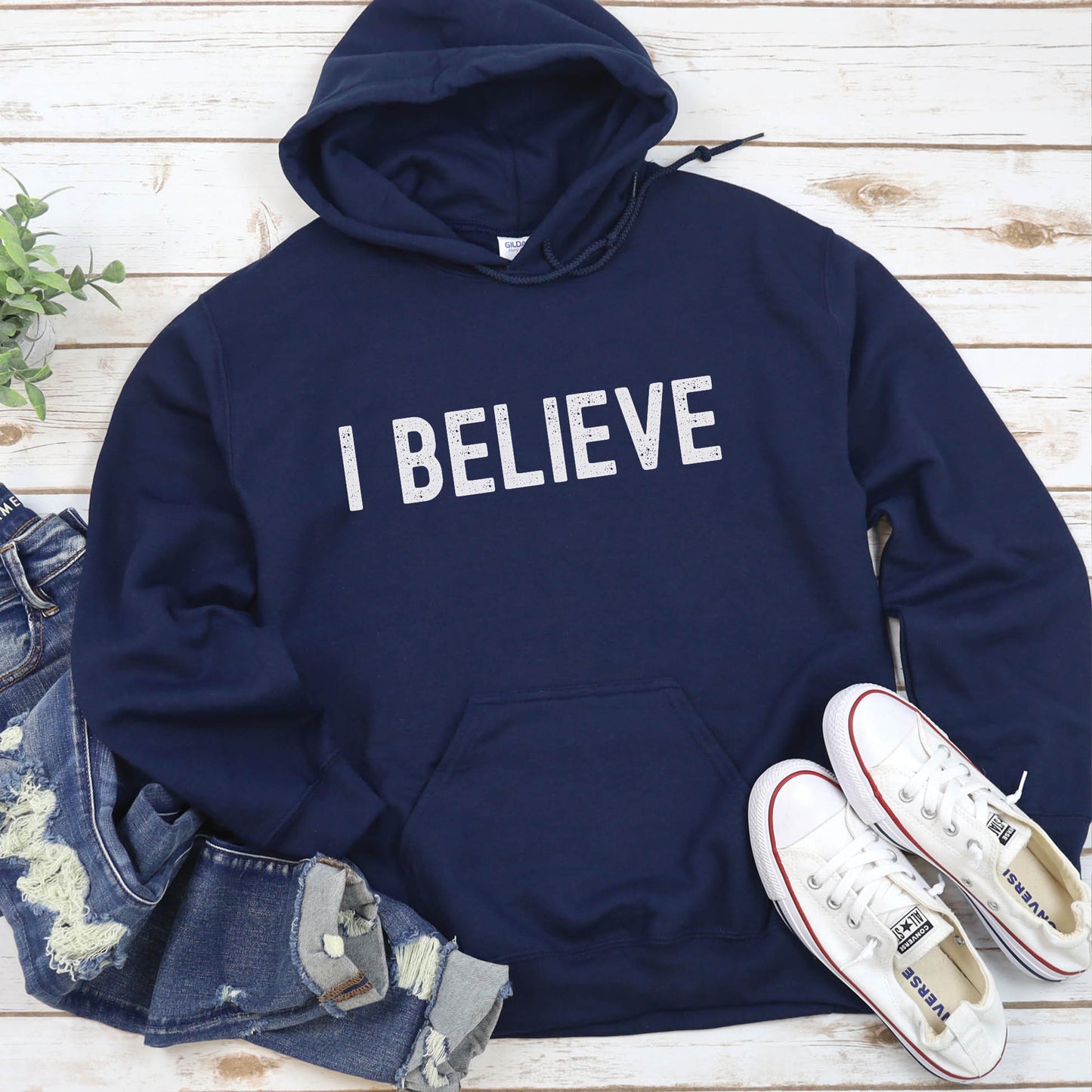 I Believe Christian Unisex Hoodie