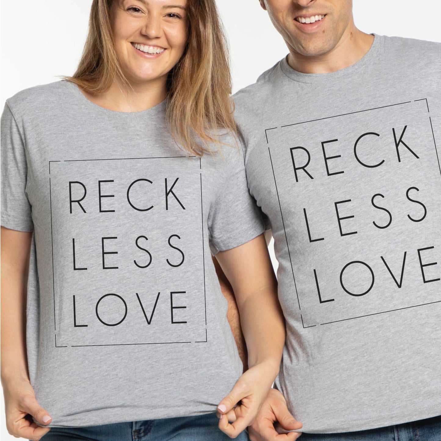 Reckless Love Rectangle Unisex Christian T-Shirt