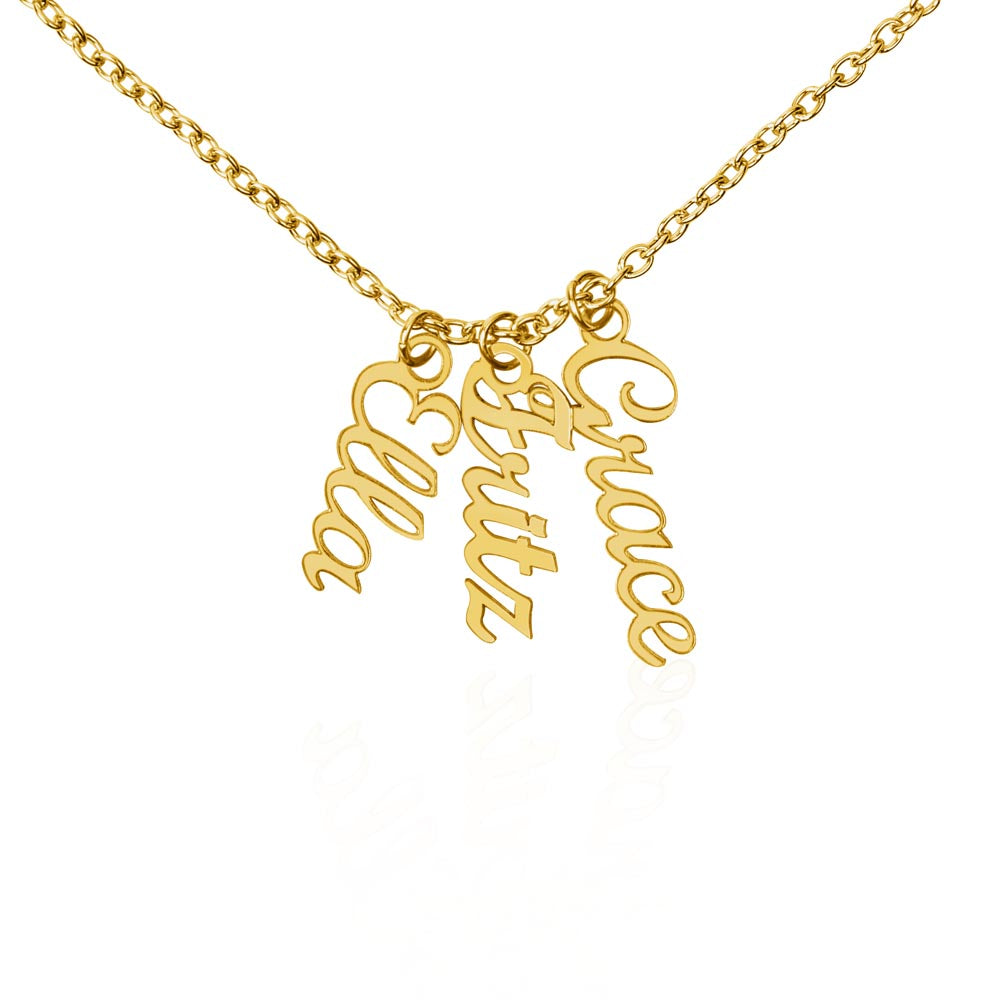 Multi-Name Necklace Mother's Day Gift for Our Grandma from Grandchildren