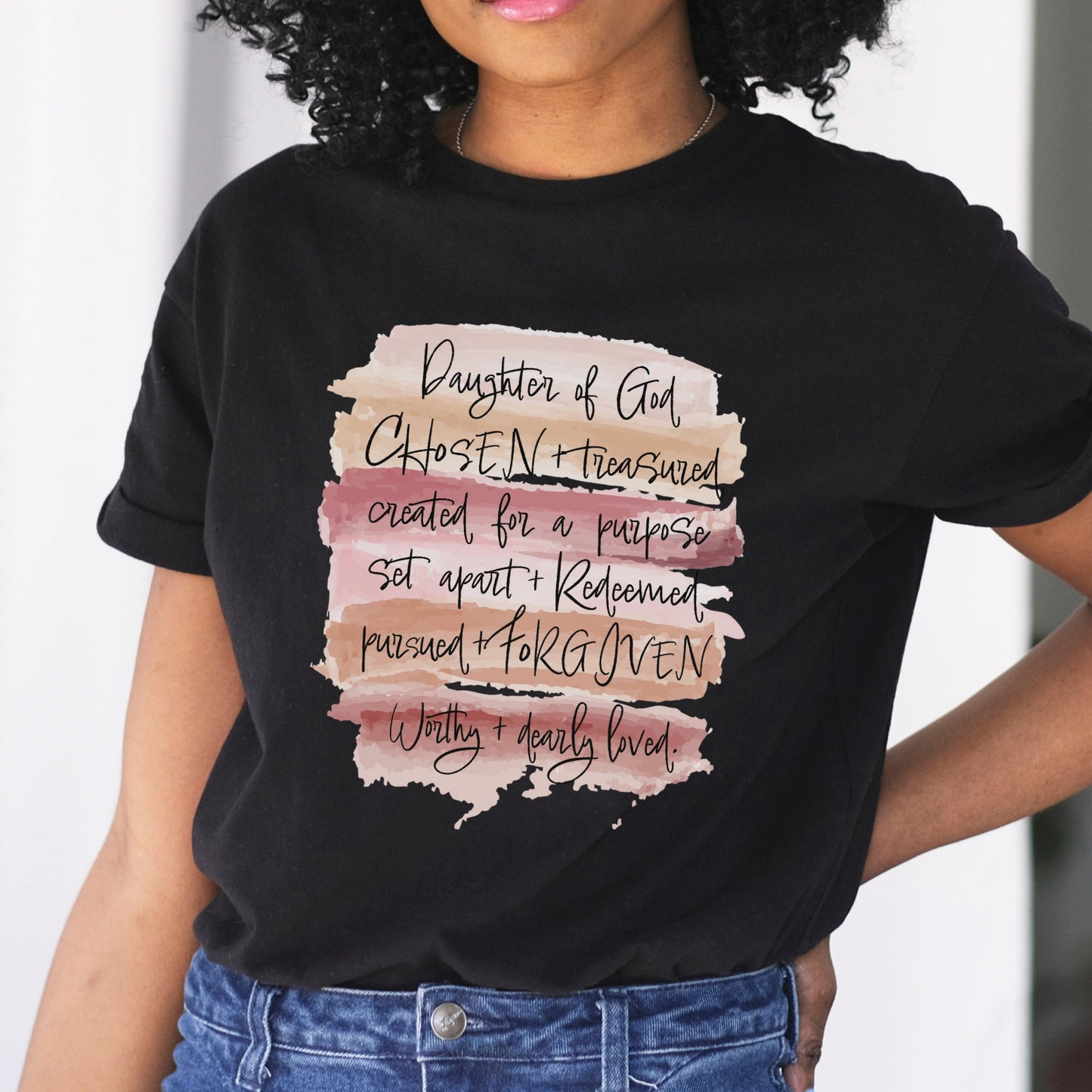 Daughter of God Women's Christian T-Shirt