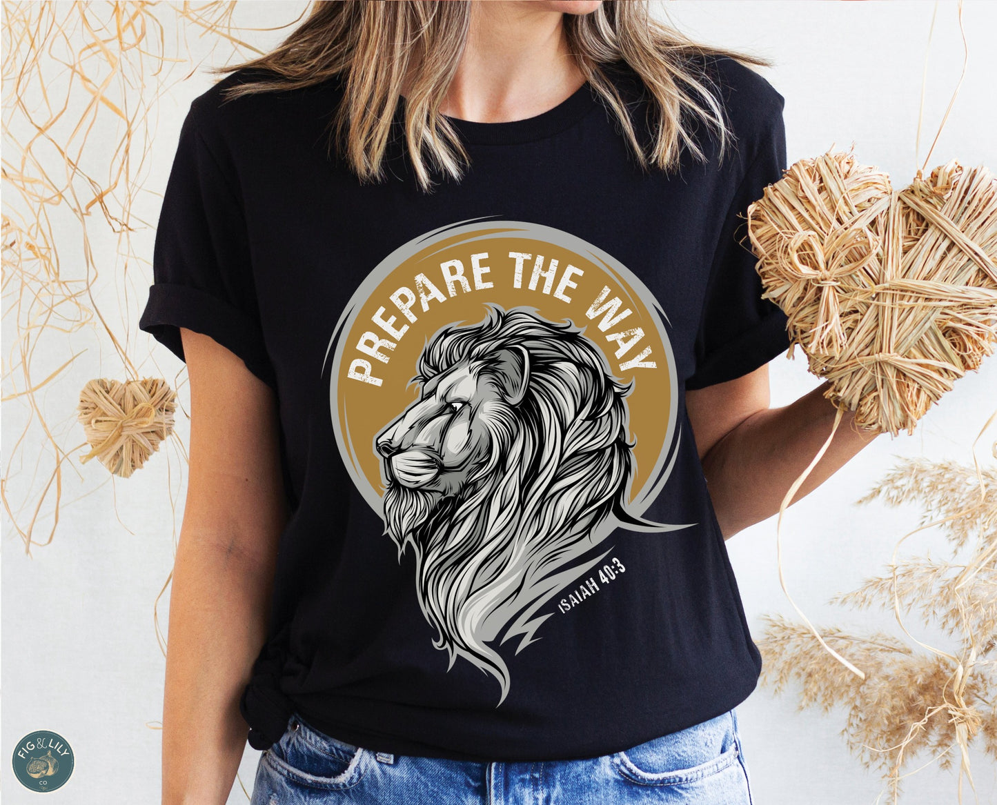 Lion of Judah - Prepare the Way - Christian Unisex T-Shirt