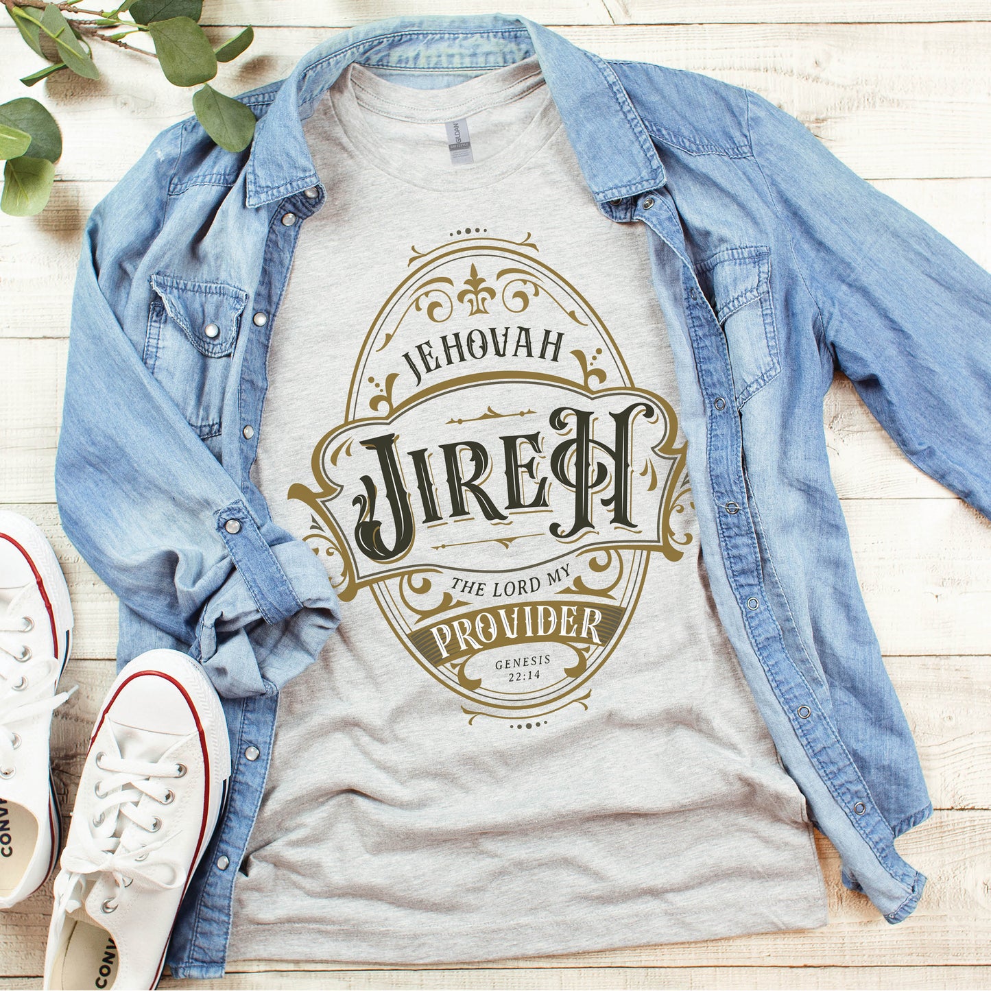 Jehovah Jireh "The Lord Will Provide" Genesis 22:14 T-Shirt