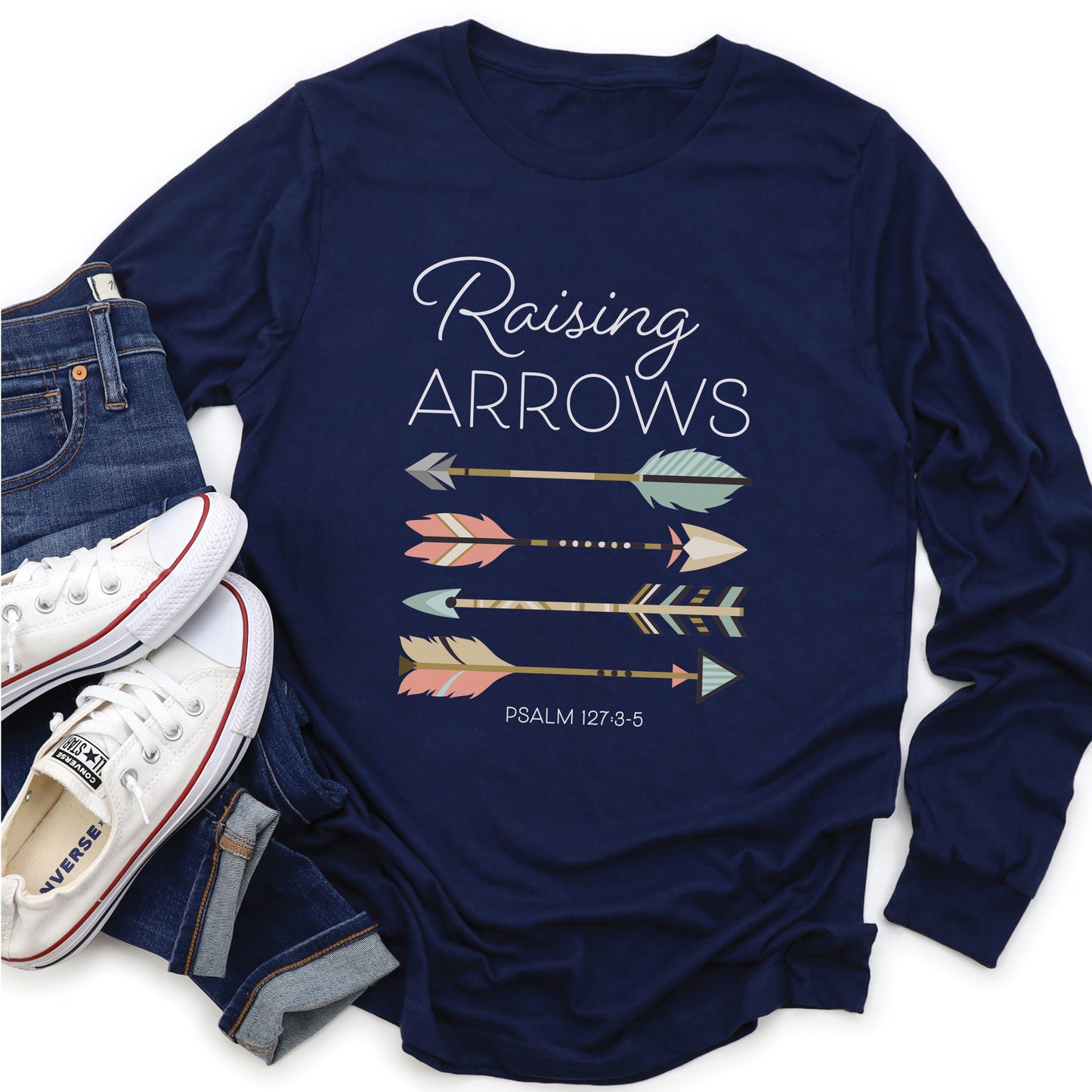 RESERVED - Custom Design - Raising Arrows Unisex Long Sleeve Shirt