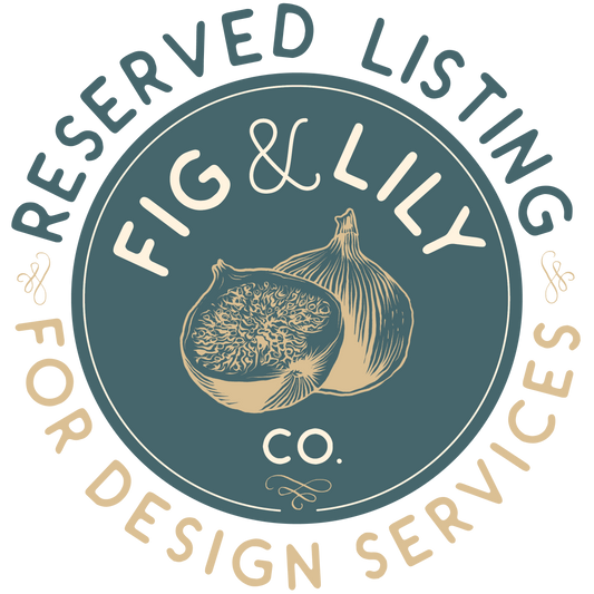 Reserved Listing for Graphic Design Services