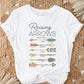 Raising Arrows Personalized Christian Mom T-Shirt - Add 6 Names