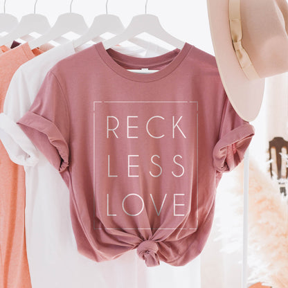 Reckless Love Rectangle Unisex Christian T-Shirt