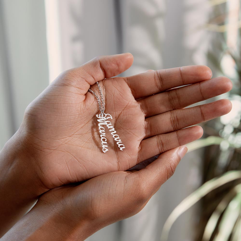 Custom Multi-Grandchildren Name Necklace Gift For Our Grandma