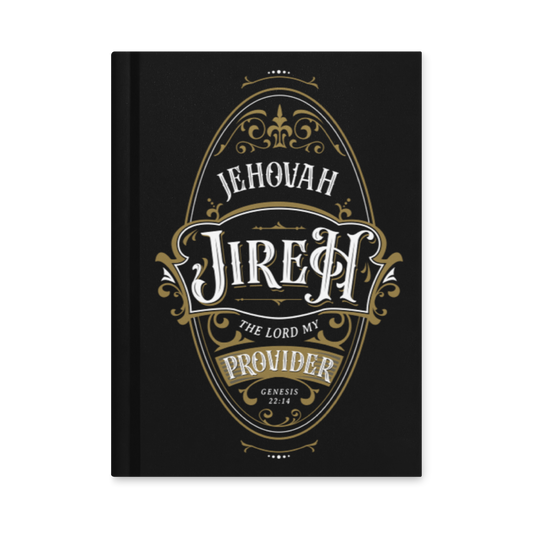 Jehovah Jireh Vintage Blackletter Christian Prayer Journal