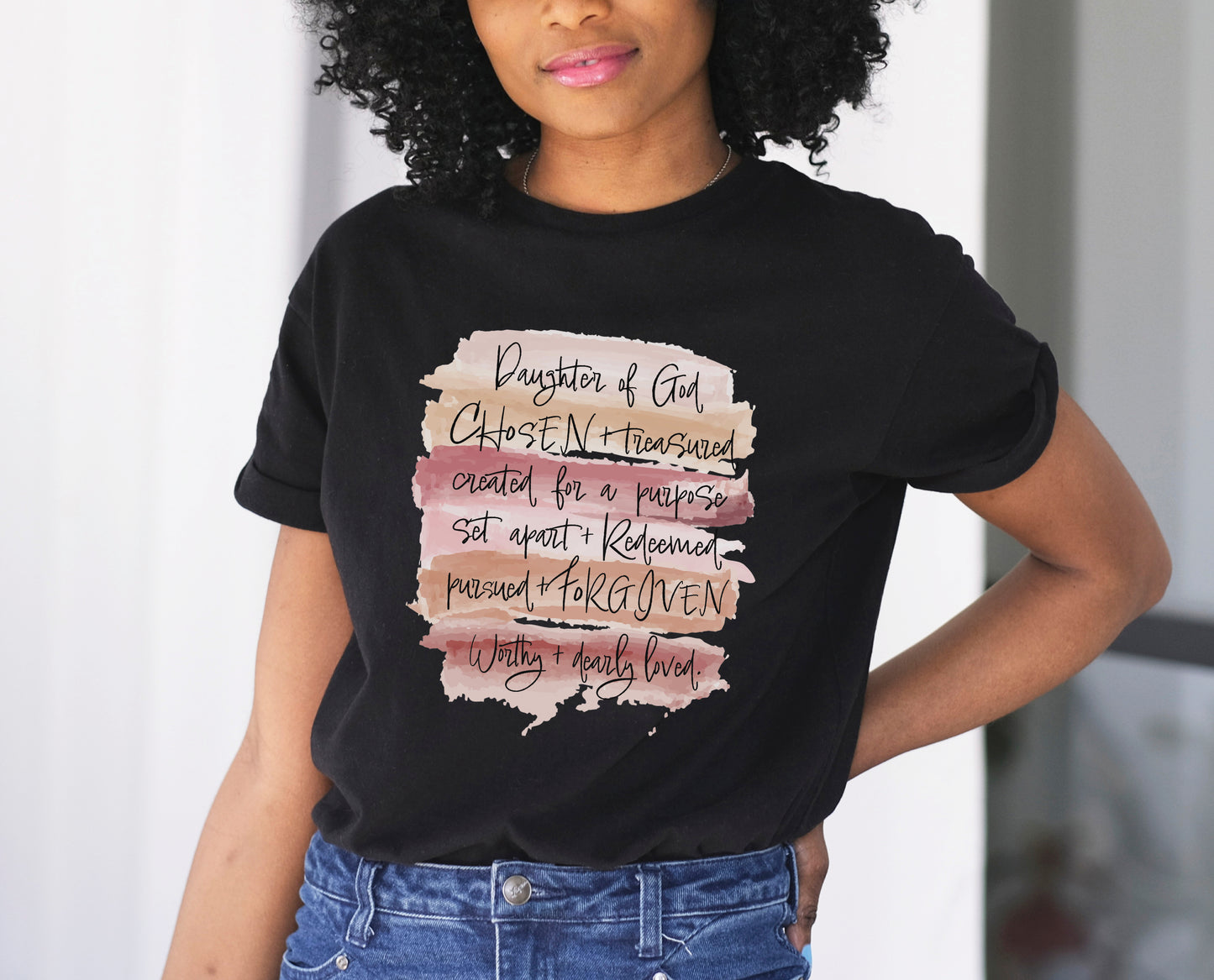 Daughter of God Women's Christian T-Shirt