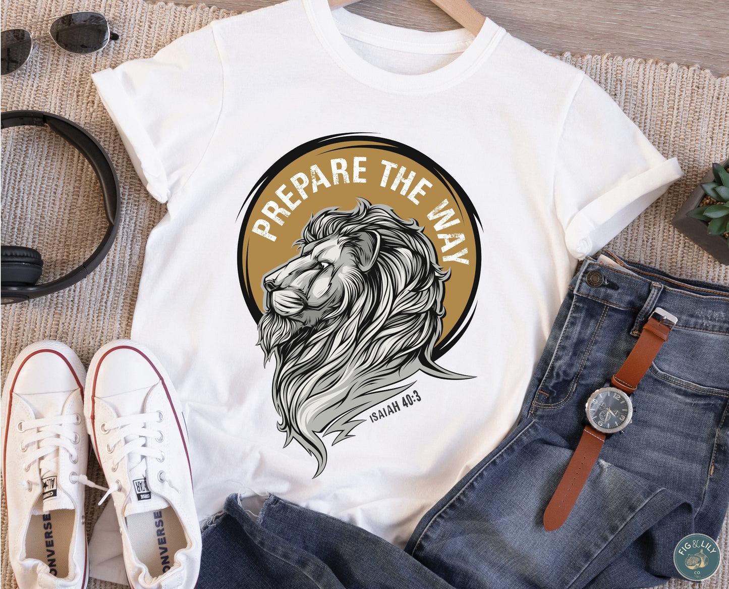 Lion of Judah - Prepare the Way - Christian Unisex T-Shirt