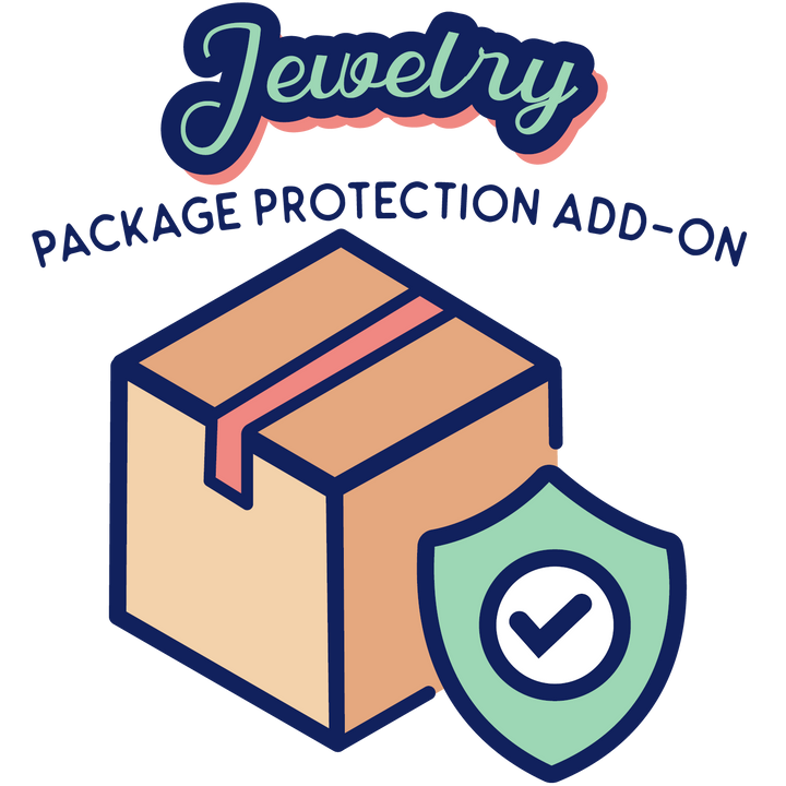 Jewelry necklace package protection add on