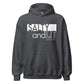 Funny Christian aesthetic Salty And Lit Matthew 5:13-14 bible verse unisex cozy heather dark gray hoodie for men and women
